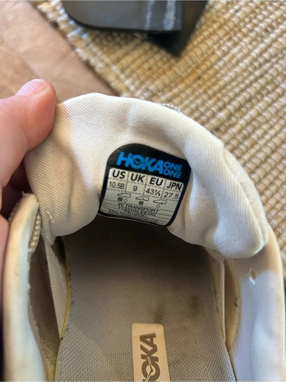 HOKA Transport Women's Athletic Shoes White US 10.5 B - Picture 2 of 4